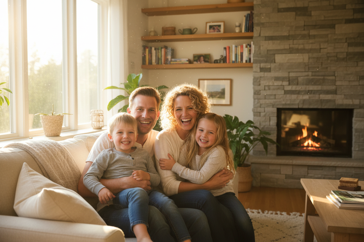familia feliz 